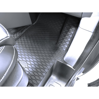 Gumové autokoberce na Volkswagen Transporter T7, od roku 2024, přední sedadla, Rigum