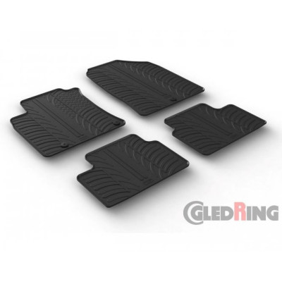 Gumové autokoberce na Hyundai I30, od roku 2017, Gledring