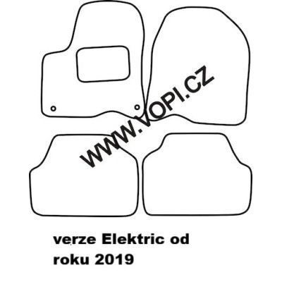 Textilní autokoberce na míru Hyundai Kona, Perfectfit