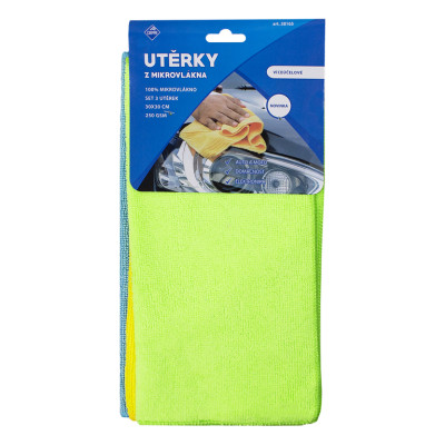 Cappa Utěrky z mikrovlákna 30×30 cm – set 3ks – 38165