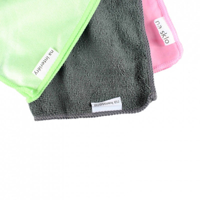 Utěrky Cappa z mikrovlákna Set All in One 30×30 cm  – set 3ks