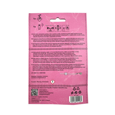 Autovůně Aroma Leather Tree Lavender & Peppermint Set