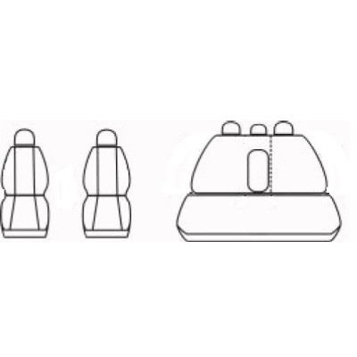 Autopotahy na Kia Ceed III., od r. 2018, kožené Authentic Leather III.