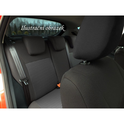 Autopotahy na Kia Rio, od r. 2005 - 2011, Dynamic Žakar tmavý