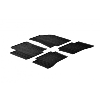 Gumové autokoberce na Kia Rio, od r. 2011 - 2017, Gledring