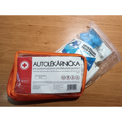 Lékárna do auta - textilní