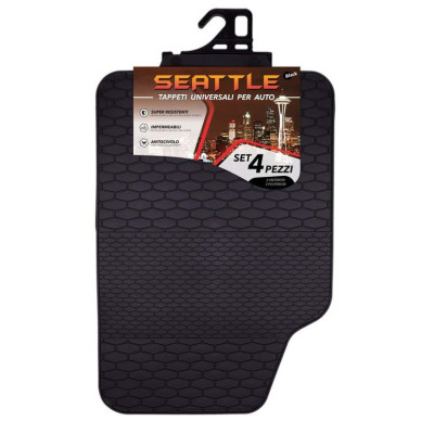 Autokoberce univerzální gumové SEATTLE 4ks, Cappa