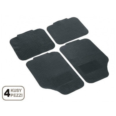 Autokoberce univerzální gumové POLLICIONE 4ks, Cappa