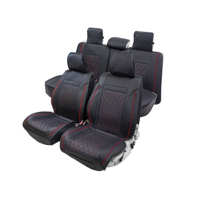 Autopotahy VIENNA černá/červená, Cappa