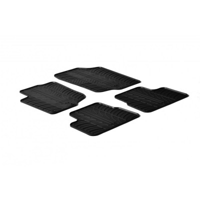 Gumové autokoberce na Peugeot 207, od r. 2006 - 2012, Gledring