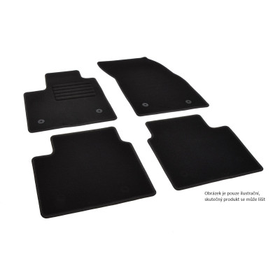 Textilní autokoberce na Peugeot 307, od r. 2001 - 2009, Standard