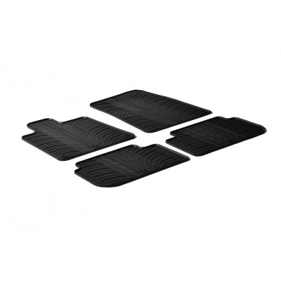 Gumové autokoberce na Peugeot 407, od r. 2004 - 2011, Gledring