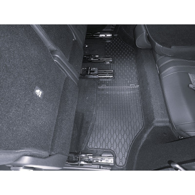 Gumové autokoberce na Peugeot 5008, od r. 2024, třetí řada, Rigum