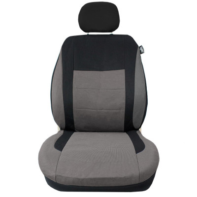 Autopotahy Perfetto SL Škoda Fabia černá/šedá