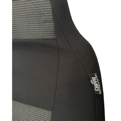 Autopotahy TX Perfetto Škoda Kamiq Monte Carlo, přední sedadla