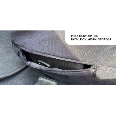 Autopotahy TX Perfetto Škoda Kamiq Monte Carlo, přední sedadla