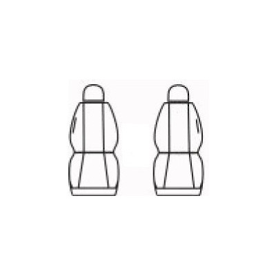Autopotahy na přední sedadla, model Pepi